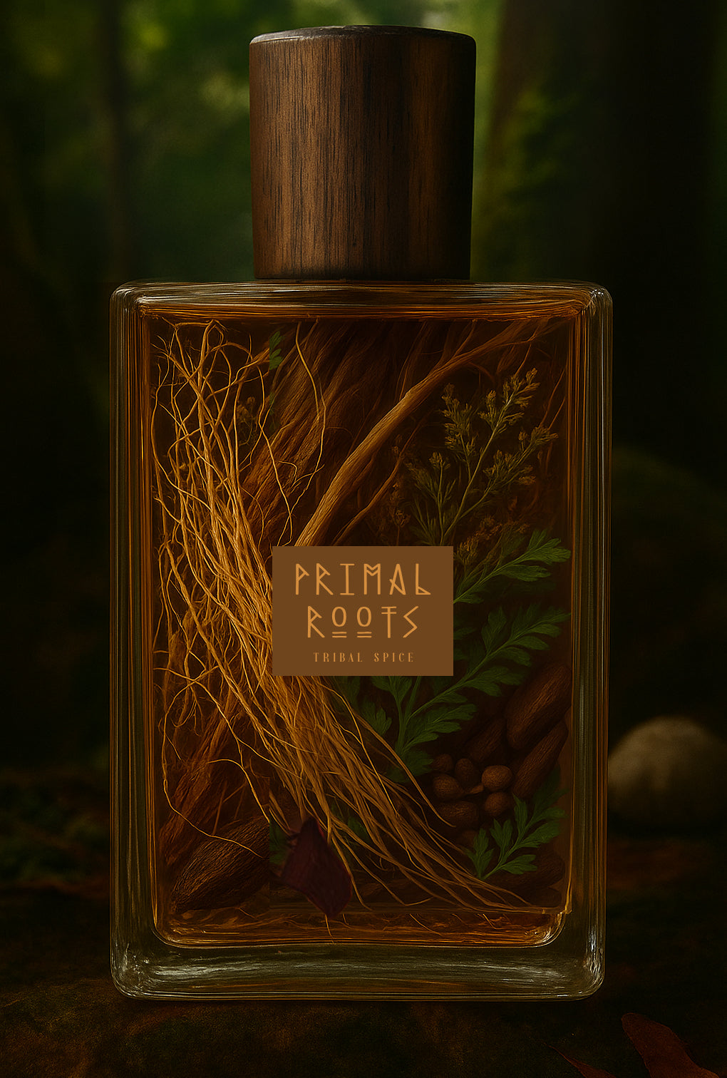 Primal Roots Natural Aphrodisiac Pheromone Cologne For Men - Tribal Spice