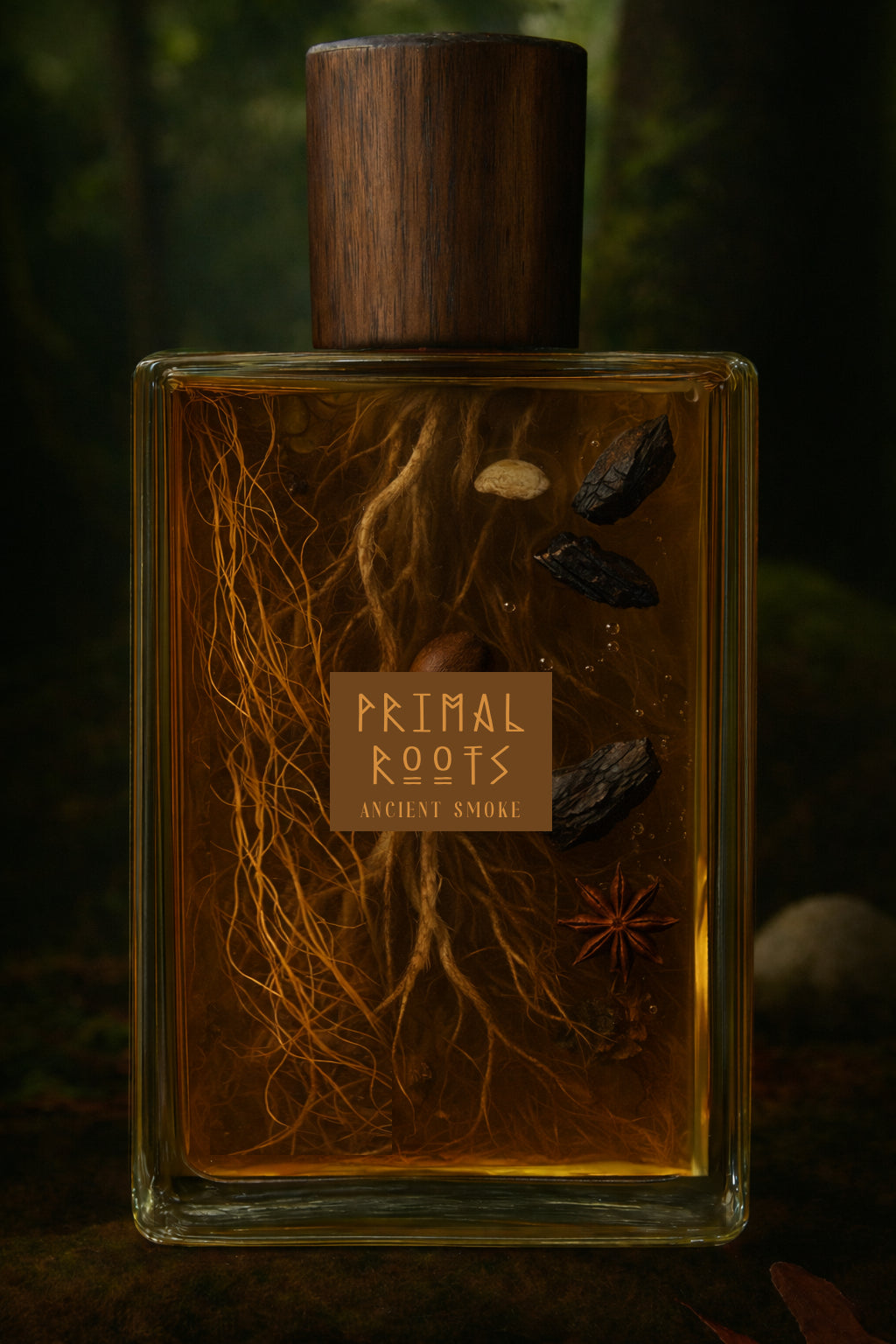 Primal Roots Natural Aphrodisiac Pheromone Cologne For Men - Ancient Smoke